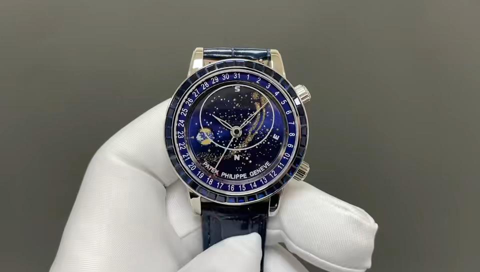 Patek Philippe Grand Complications Celestial Platinum Gem-Set Watch