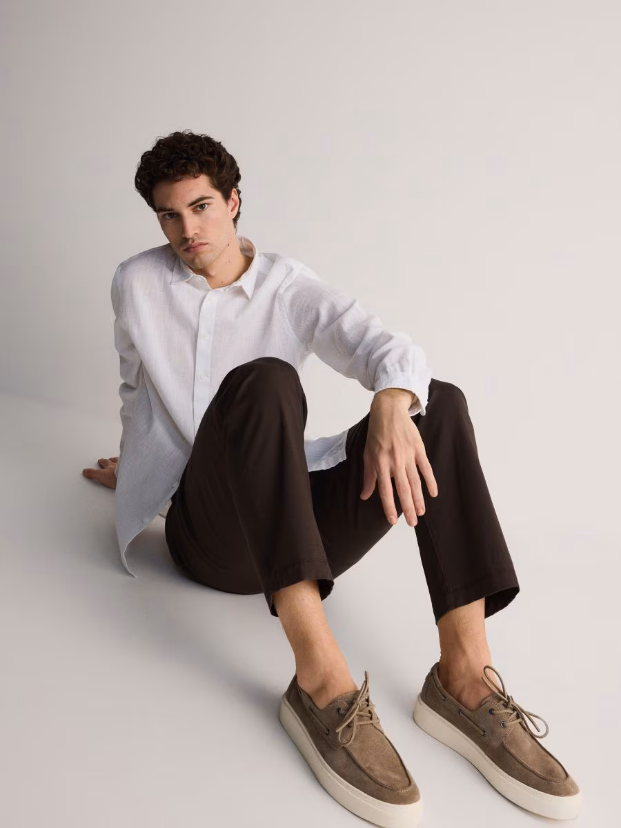 Regular Fit Cotton Rich Shirt