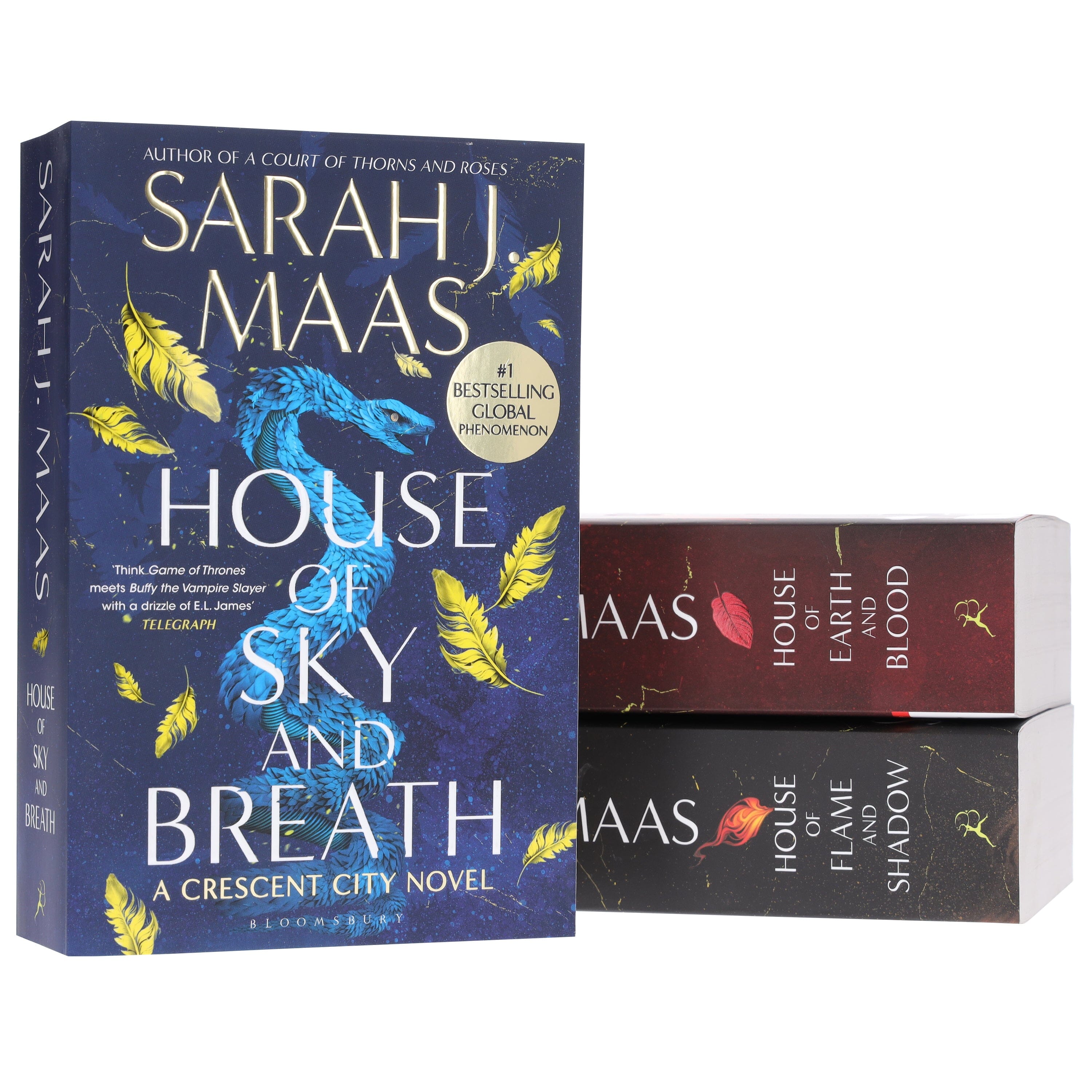 Crescent City Series by Sarah J. Maas 3 Books Collection Set - Fiction - Paperback