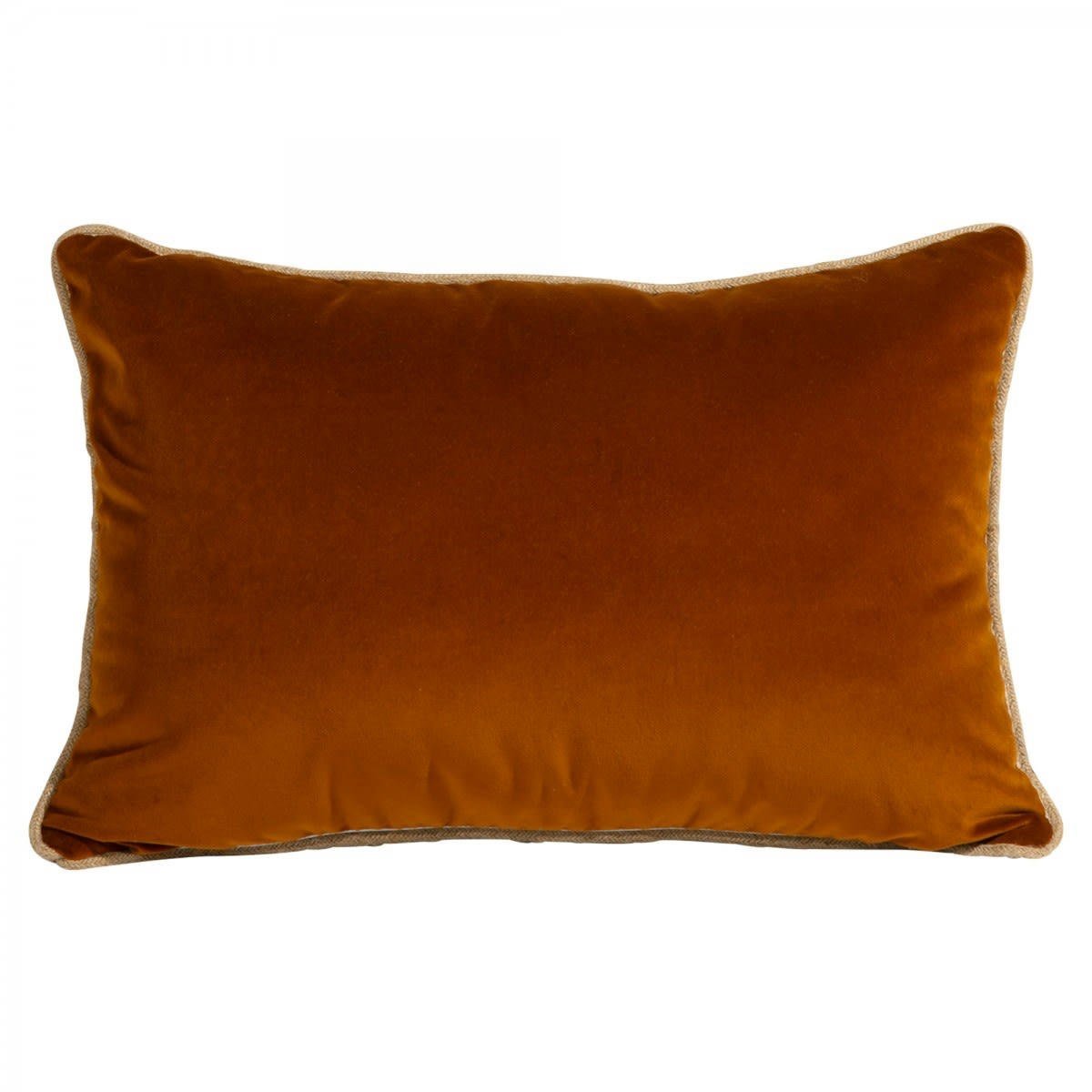 SMALA - Coussin en velours marron 40x65