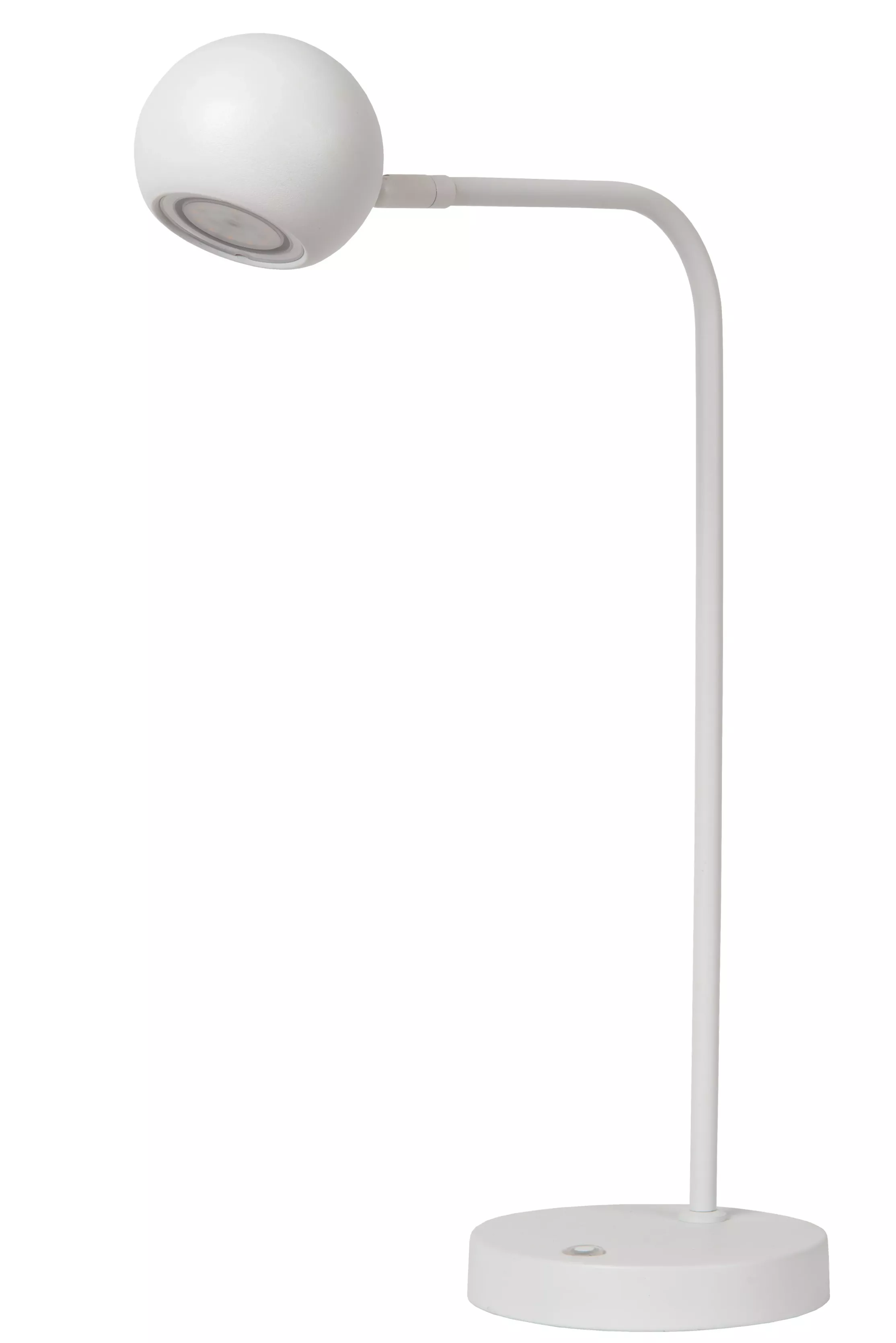 Lampka biurkowaComet biała LED 3W Ciepła biel wys:50cm Lucide