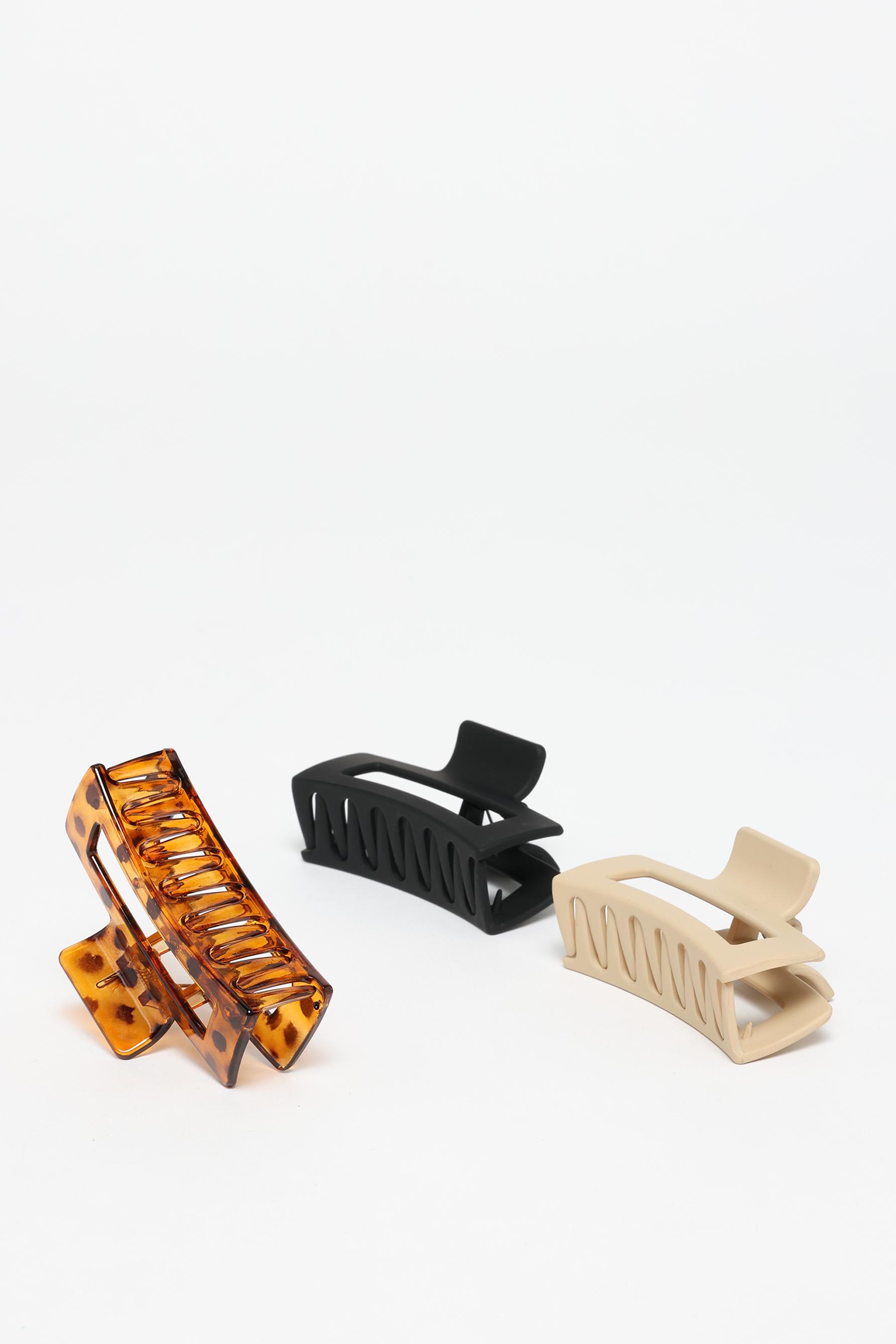Pack 3 pinzas rectangulares