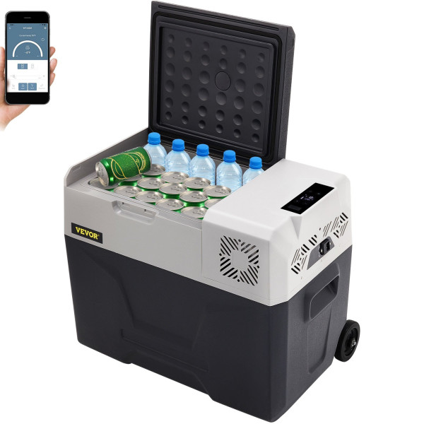 Lodówka samochodowa 30L, kompresorowa, -20 do 20°C 45dB campingowa kółka