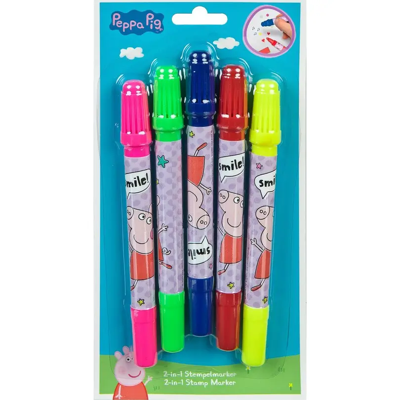 Filzstifte 5er-Set Peppa Pig