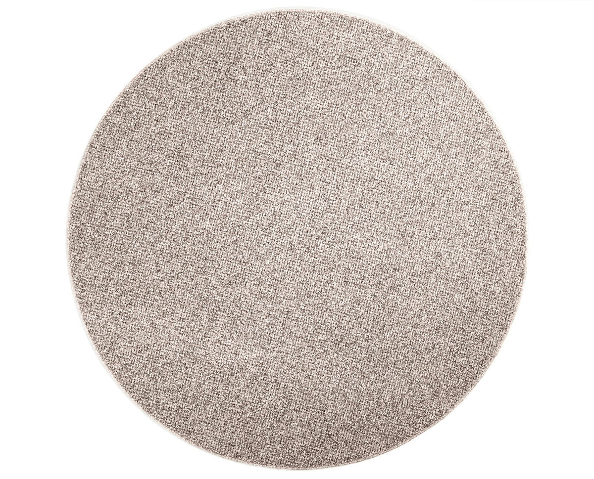 DÉJA Living Vloerkleed Yvoire Rond - Lichtgrijs Polypropyleen - Ø160cm