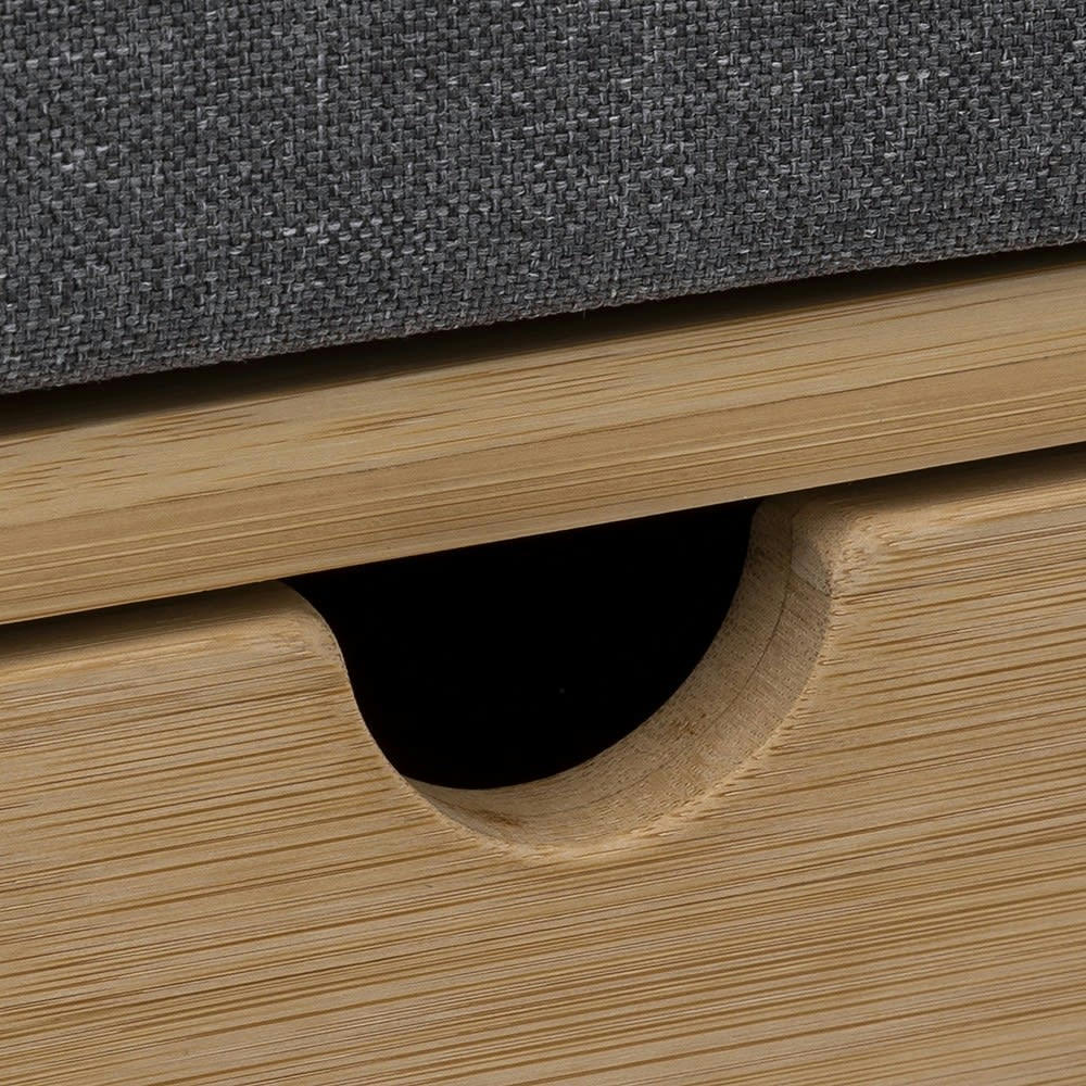 - Range chaussures banc bambou 4 paires