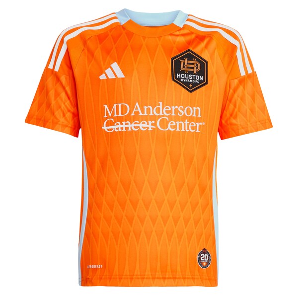 Ezequiel Ponce Houston Dynamo FC adidas Youth 2025 Season 20 Replica Player Jersey - Orange