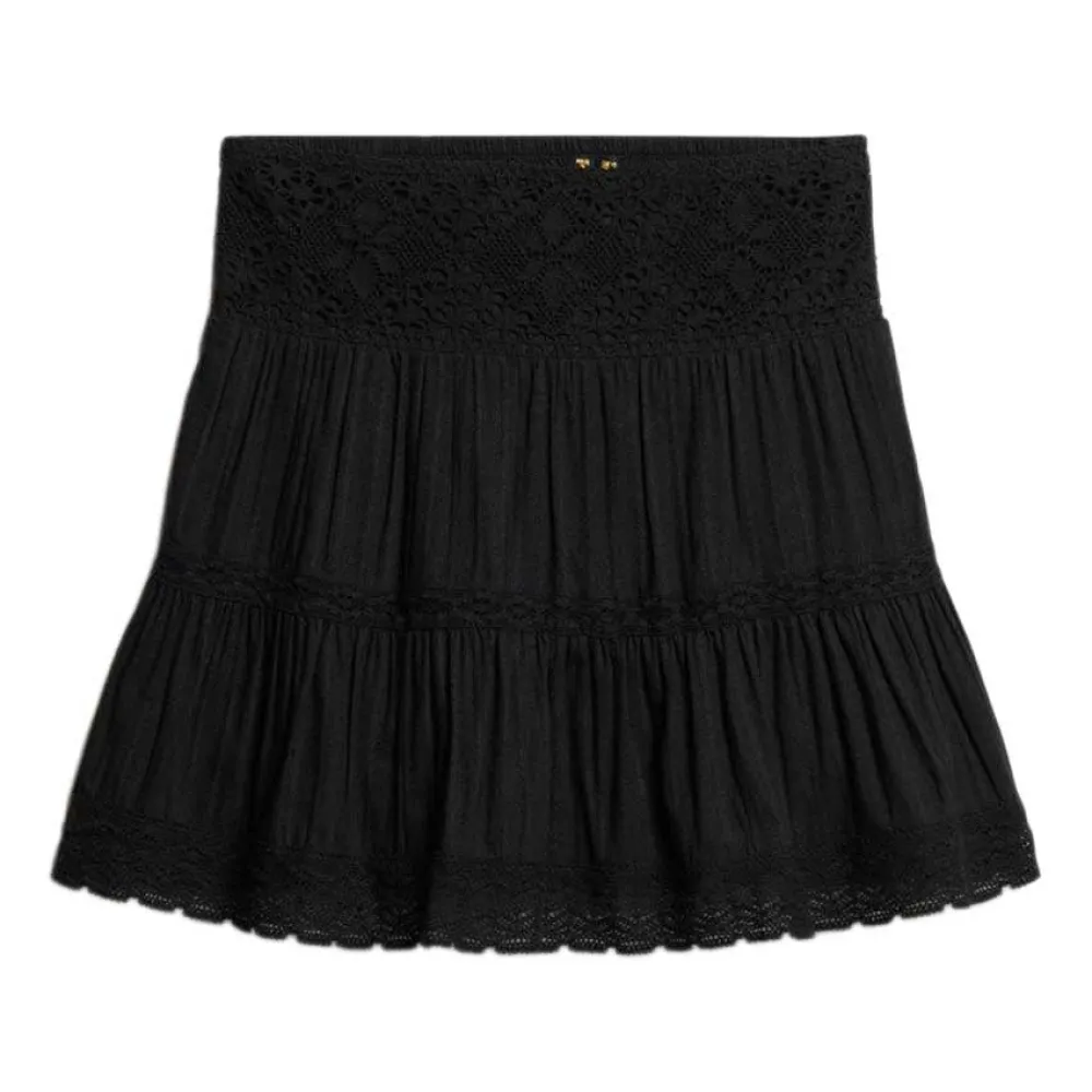 Superdry Ibiza Lace Mix short skirt
