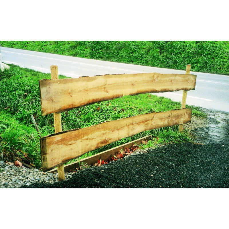 Clôture canadienne 240 x 15 x 2 cm SOLID