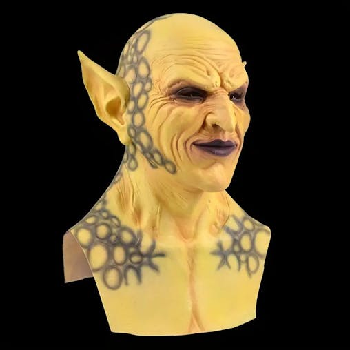 NNETM The Diabolical Grin: Demon Joker Latex Mask