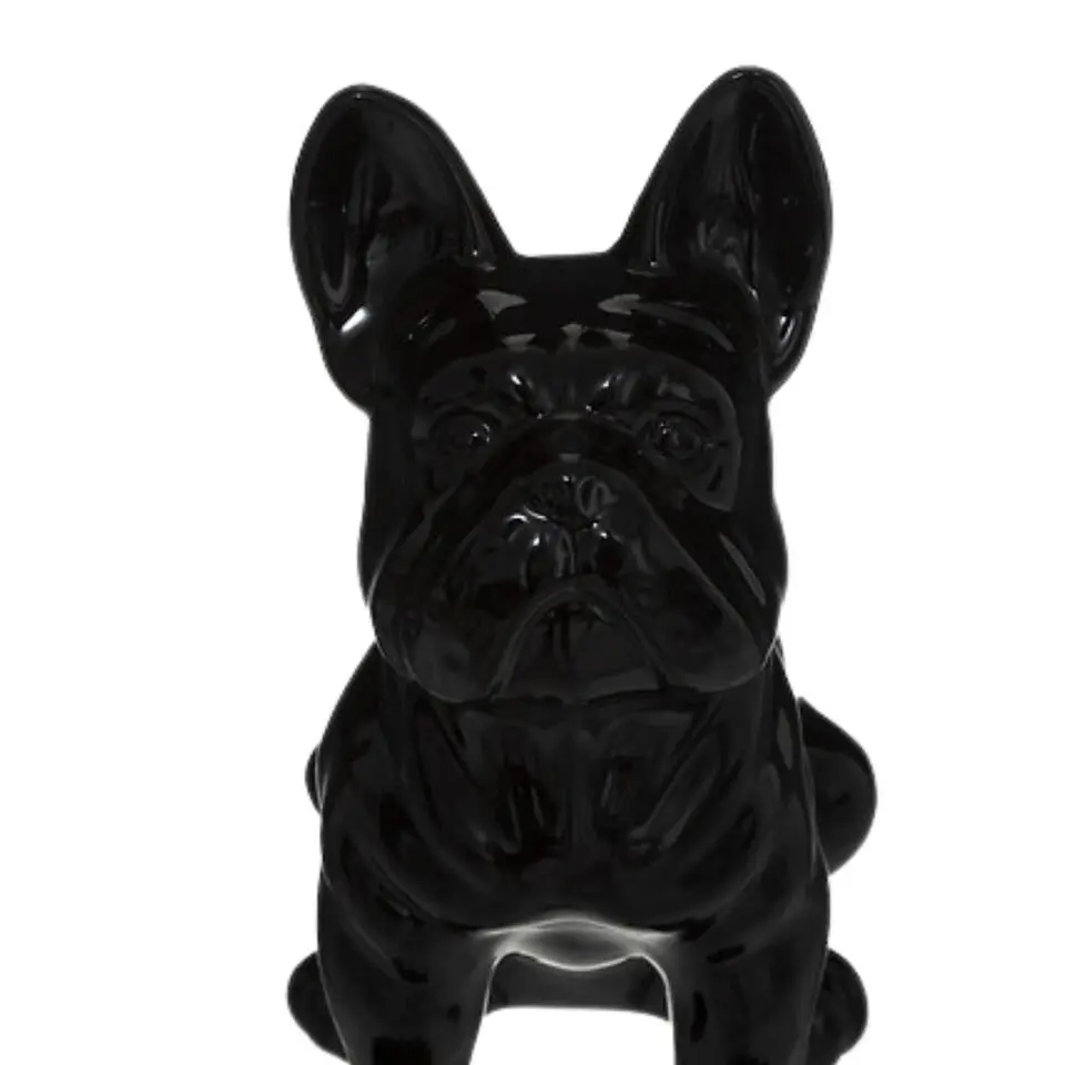 Atmosphera Beeldje Franse Bulldog hond - 22 cm - keramiek