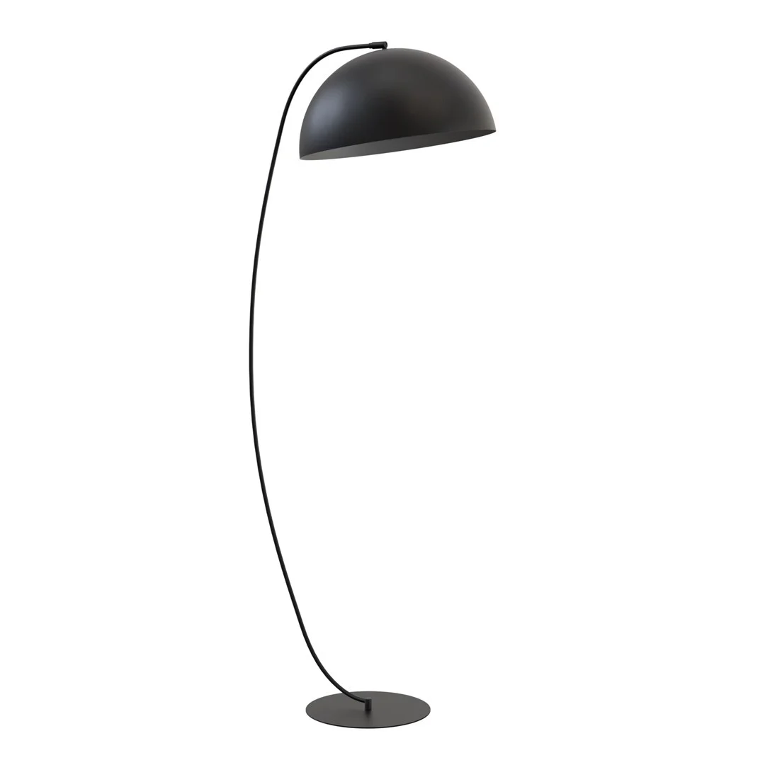 Lampa podłogowa arcos lp1 bl black oprawa oświetleniowa