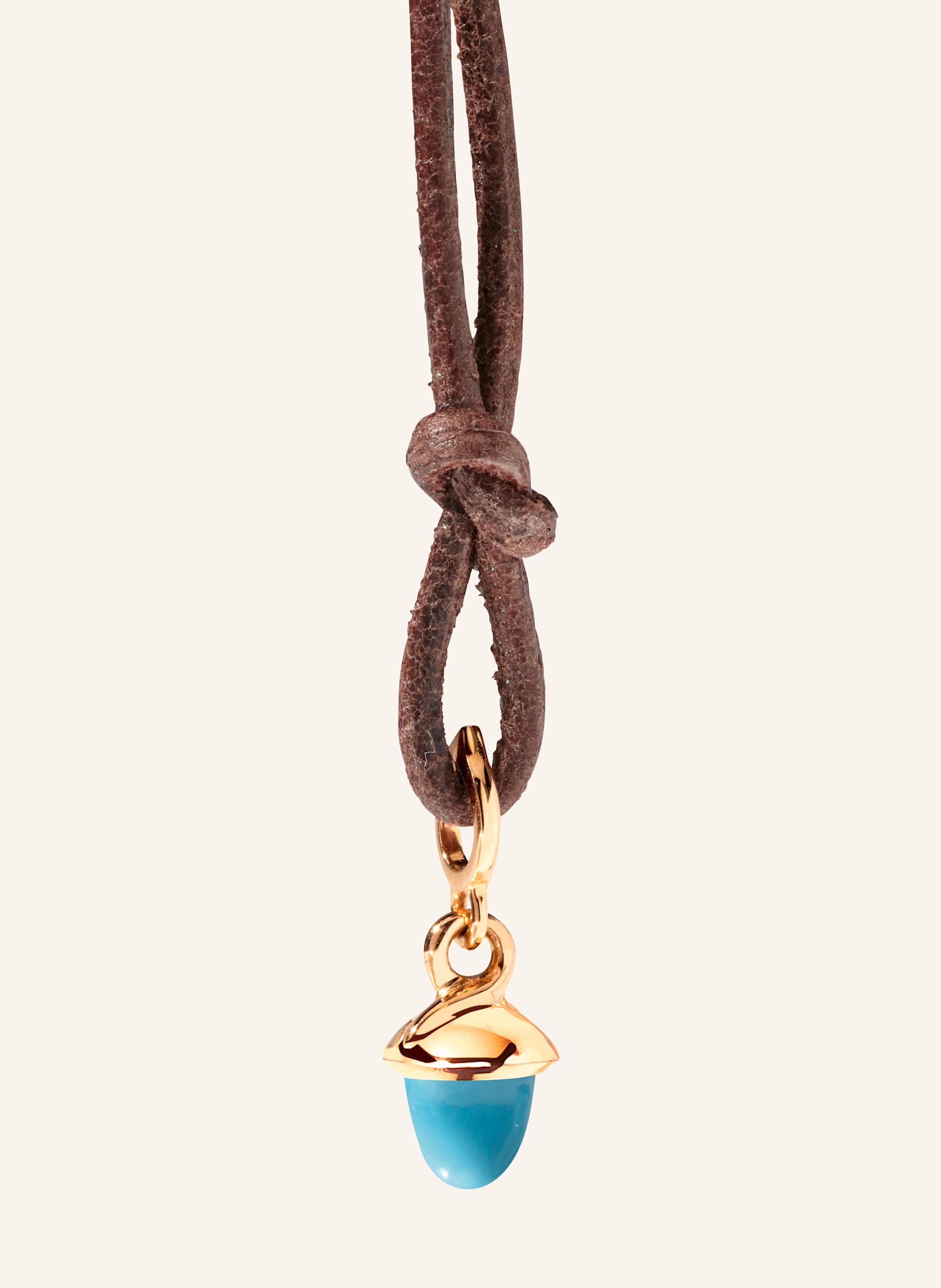 TAMARA COMOLLI Anhänger PENDANT MINIMIKADO TURQUOISE 18K Roségold