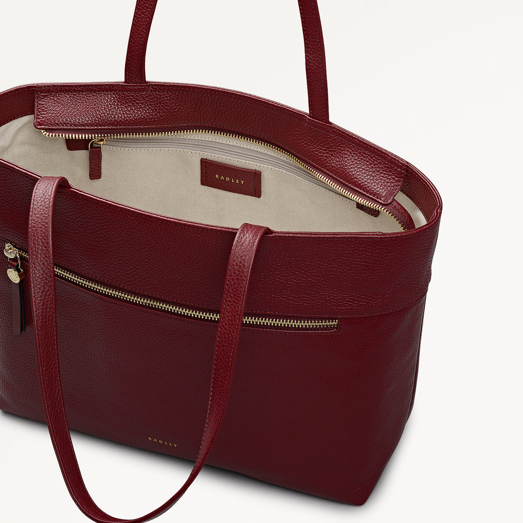 Fountain Road - Medium Ziptop Tote