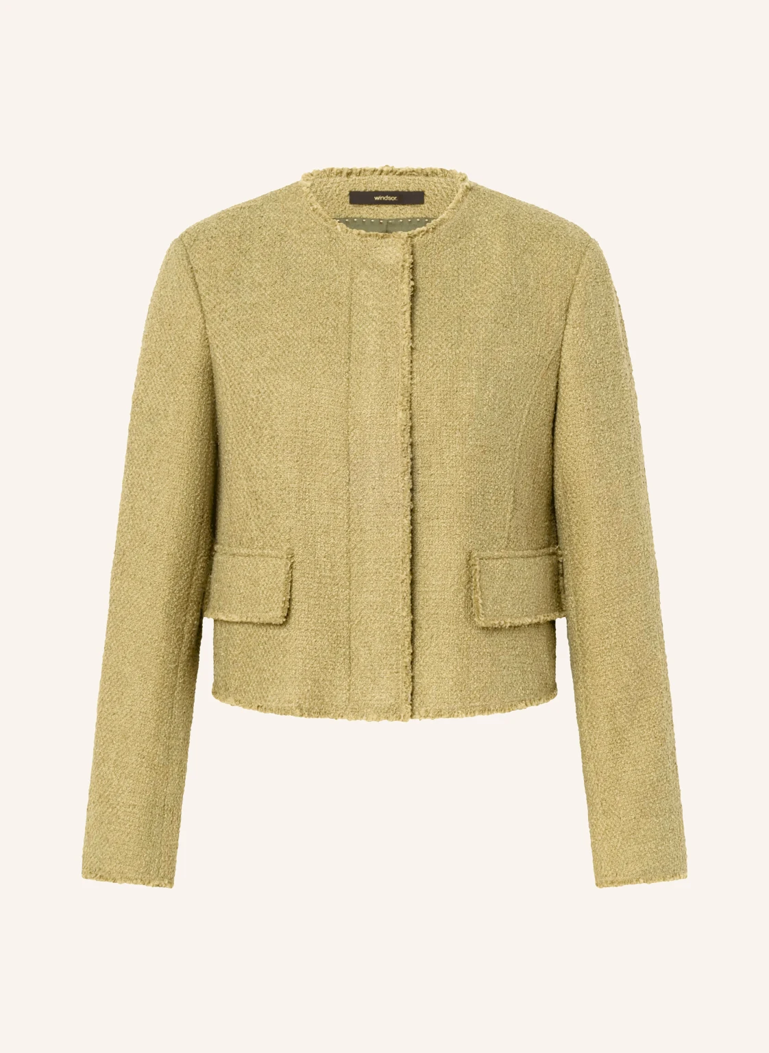 windsor. Kastenjacke aus Tweed
