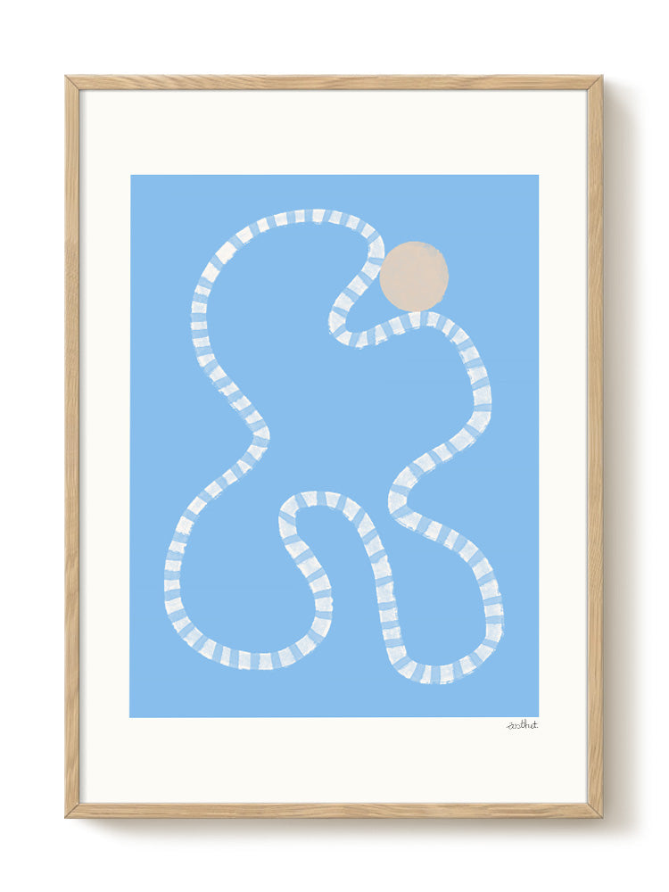 Ästhet - The Happy Shape - PSTR studio Kunst Poster