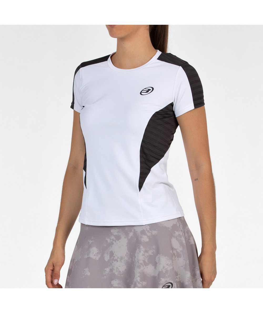 CAMISETA BULLPADEL DUMIA BLANCO
