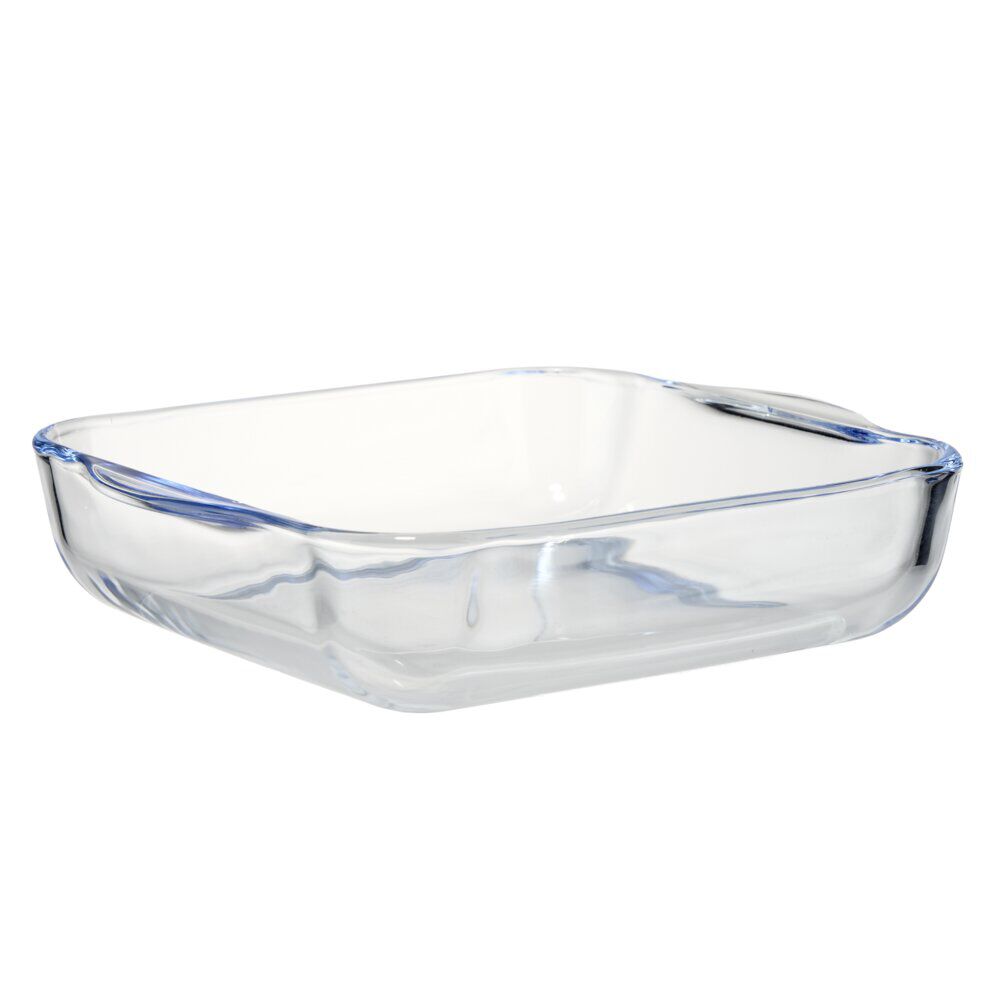 Plat à four carré 1,5L en verre 24x21xH5,5cm