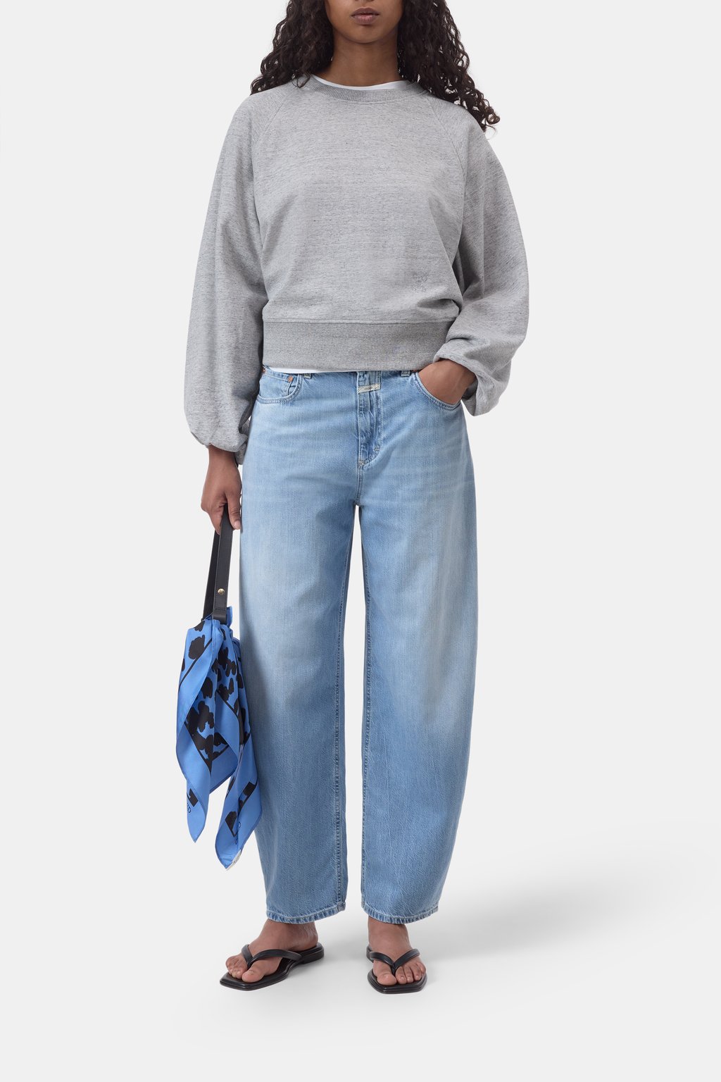 Raglan-Sweatshirt aus Baumwolle