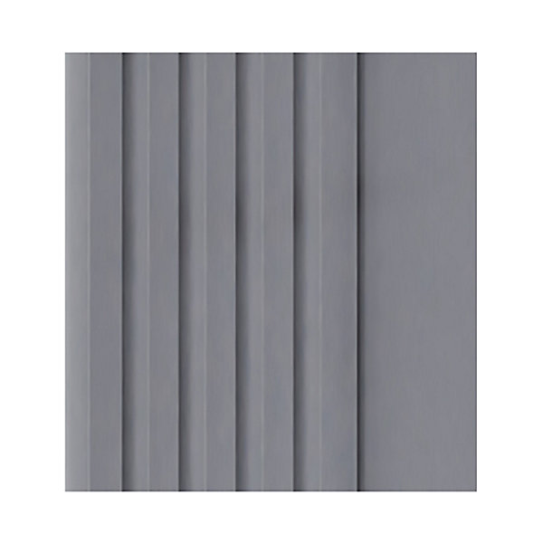 Nez de marche PVC 40x40mm, QUEST, profilé d'escalier RD, antidérapant, d'escalier-protection, gris foncé, 1.5m