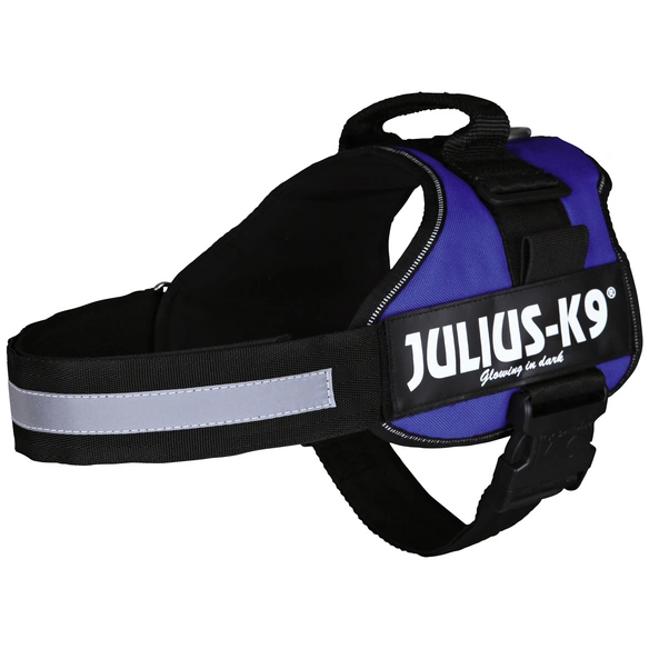 Hunde-Geschirr, 2/L–XL, Nylon, blau
