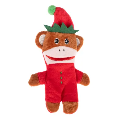 TIAKI Christmas Monkey Cat Toy