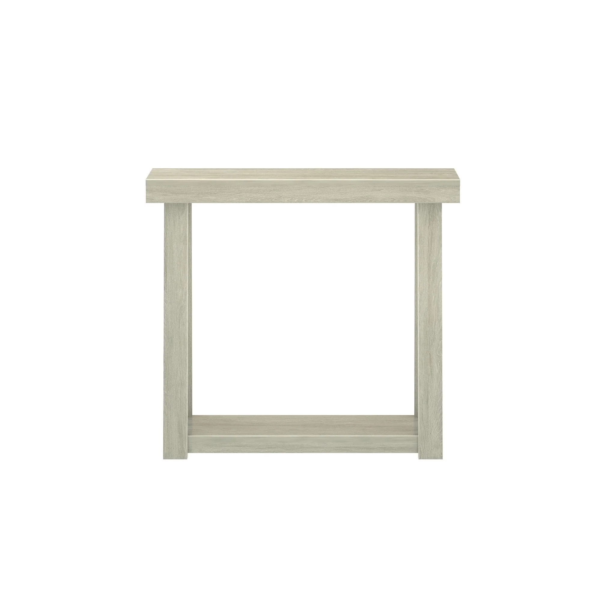 Plank and Beam Classic Console Table with Shelf - 36