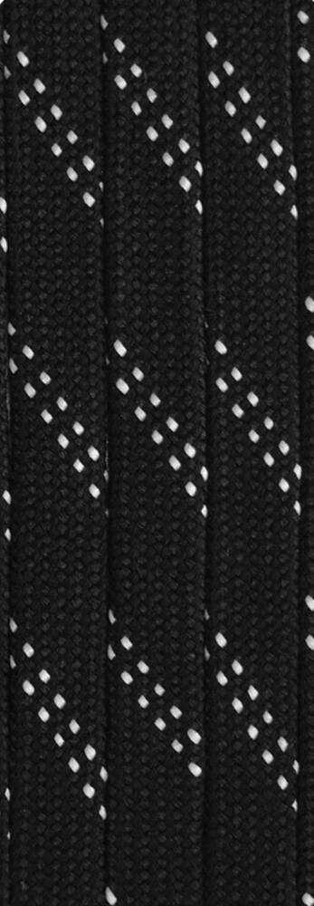 Elite Hockey Pro-X7 Hockey Skate Laces, Non-Waxed, Black, Assorted Sizes