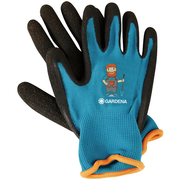 Gartenhandschuh-Set »Gardena Kids«, grau/türkis/orange