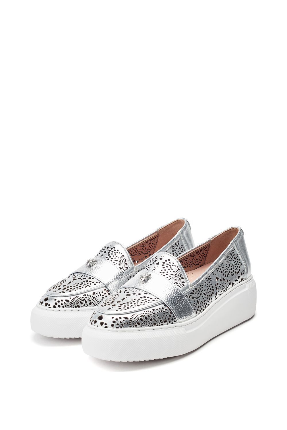 Moda In Pelle Eudia' Leather Loafers