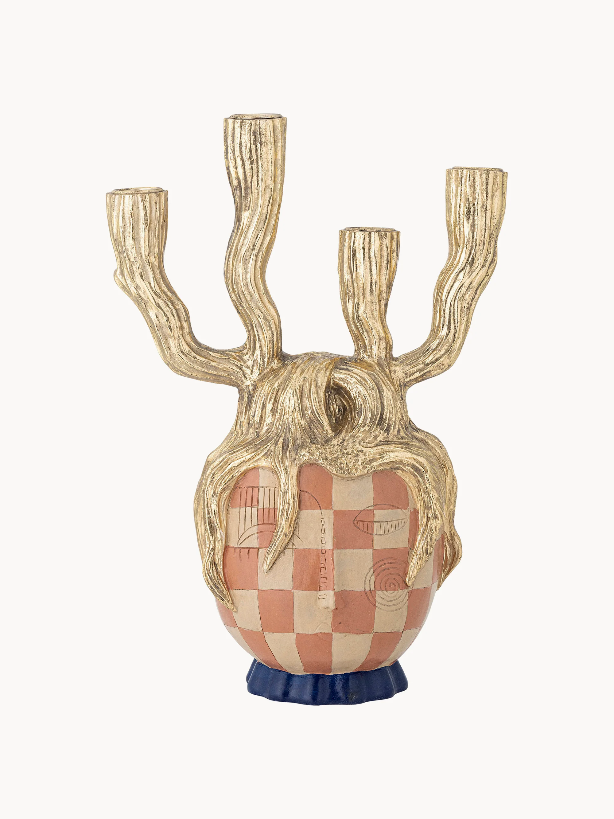 Handbemalter Kerzenhalter Medusa