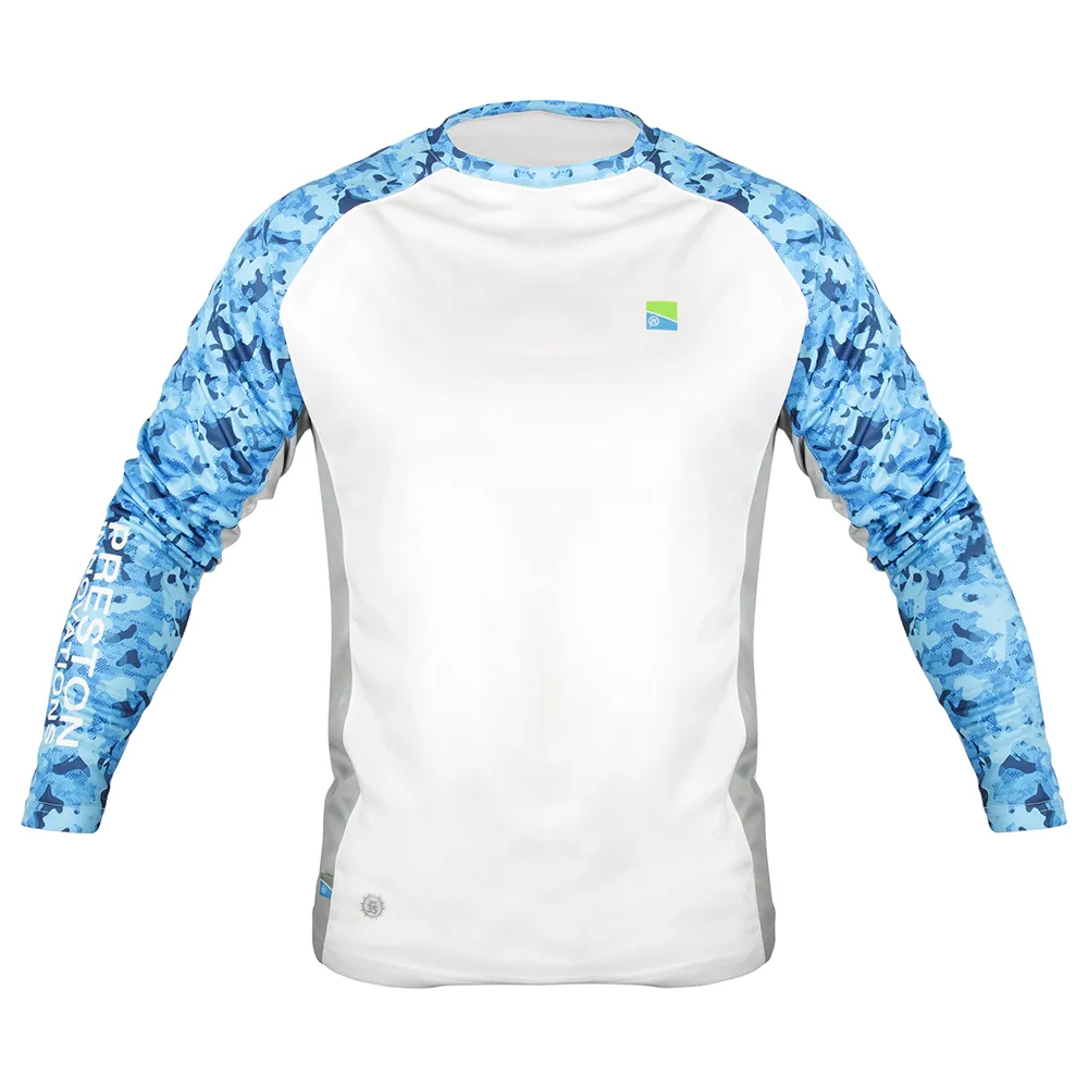 Preston Innovations Performance Sun UPF 35 UV long sleeve T-shirt
