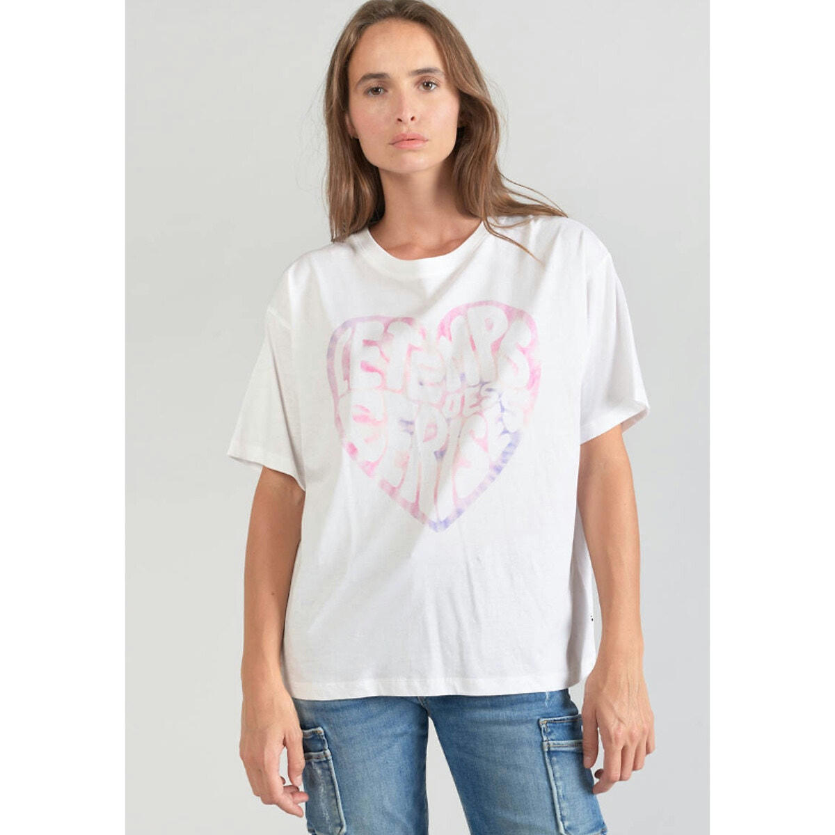 T-shirt manches courtes, logo devant