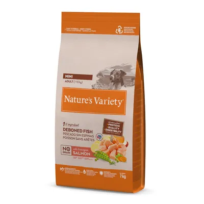 Nature's Variety No Grain Mini Adult - Salmon
