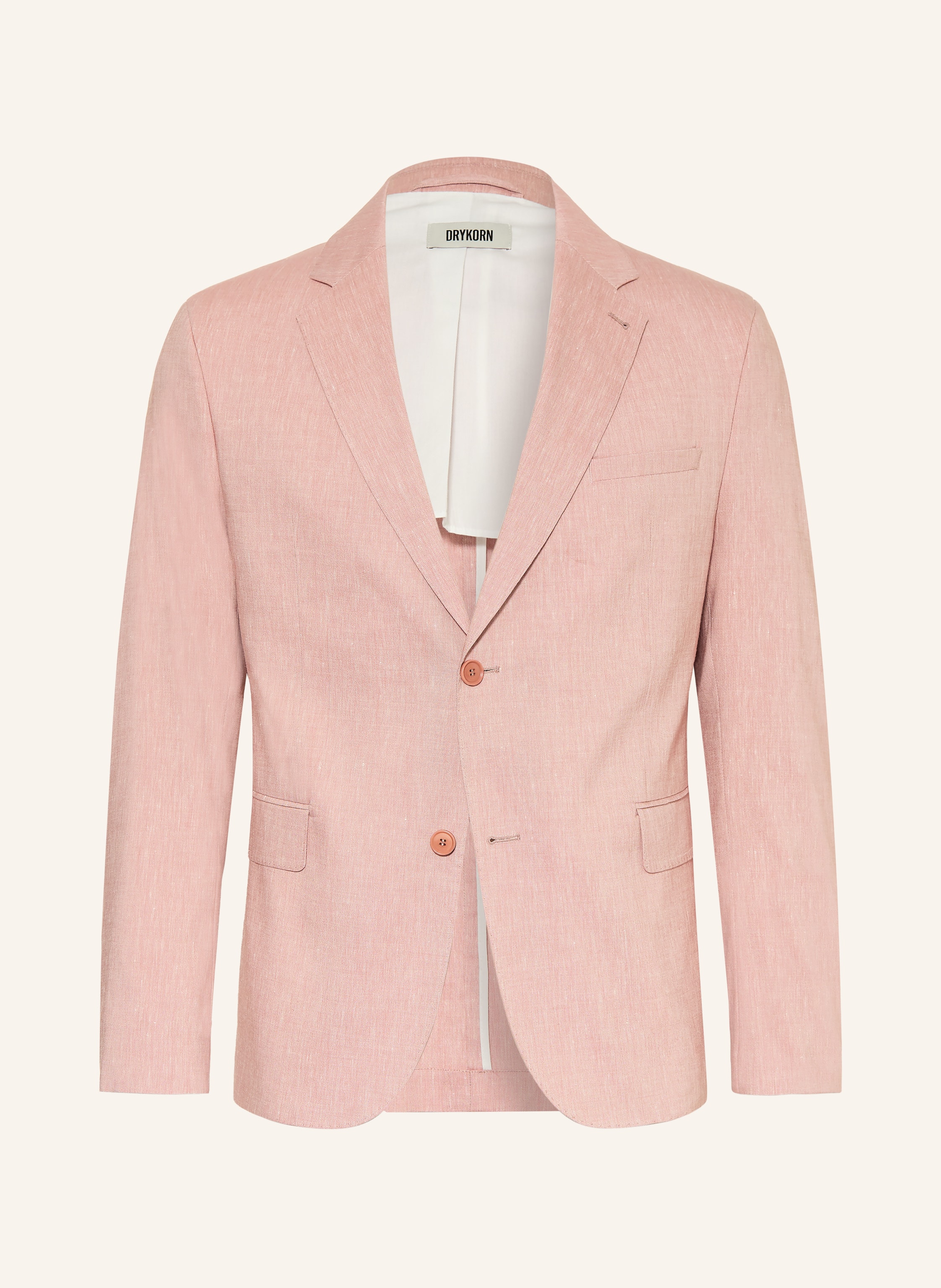 DRYKORN Anzugsakko YAMES Slim Fit mit Leinen
