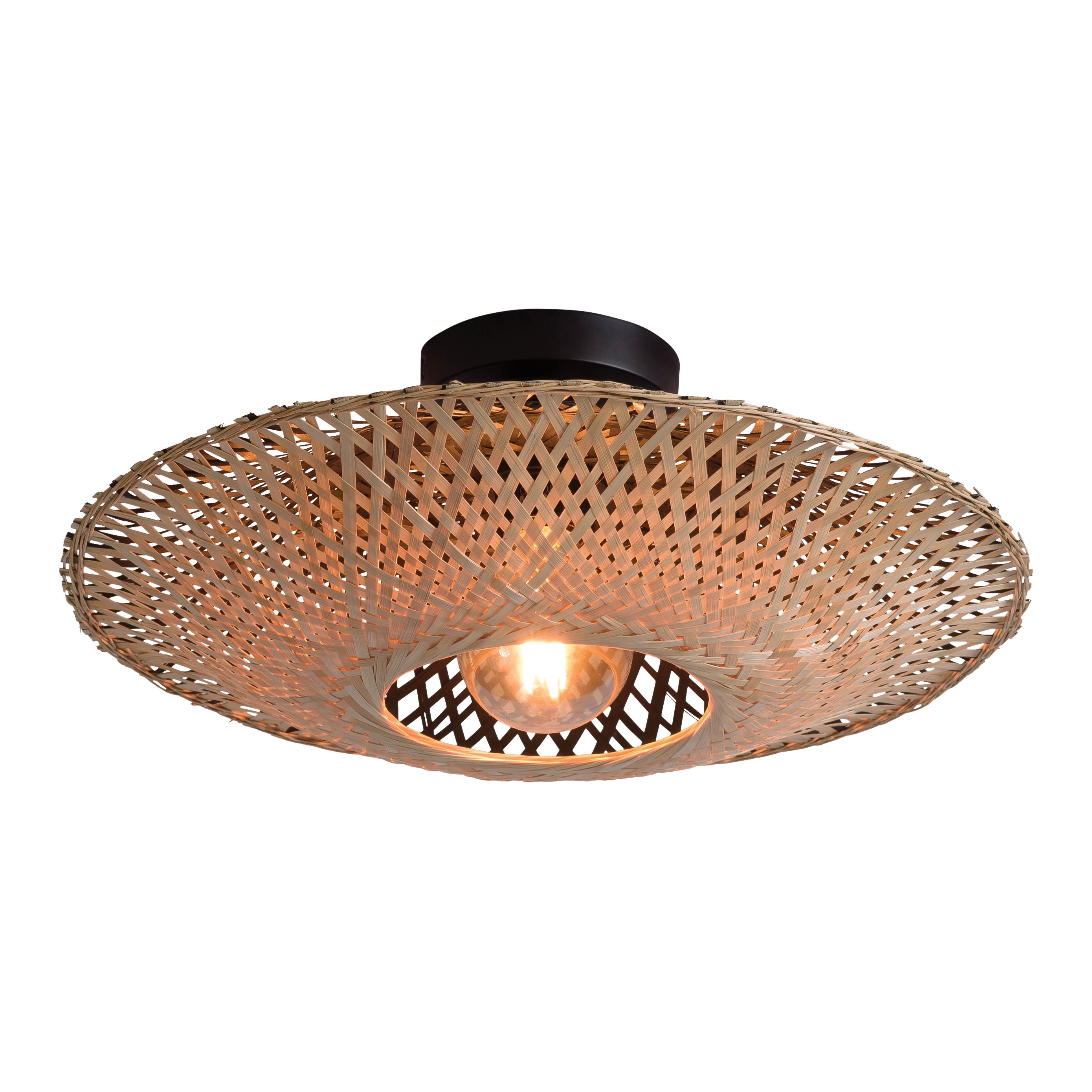 GOOD&MOJO Kalimantan Plafondlamp - Ø60cm - Naturel