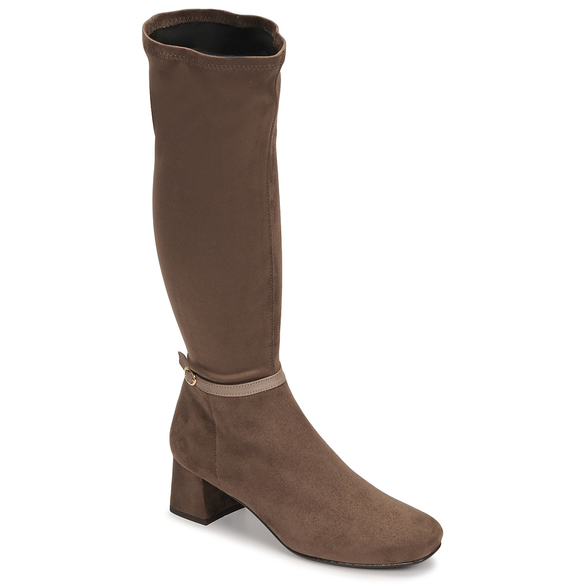 JB Martin - 1ANNA - Canvas / Suede / Stretch / Taupe