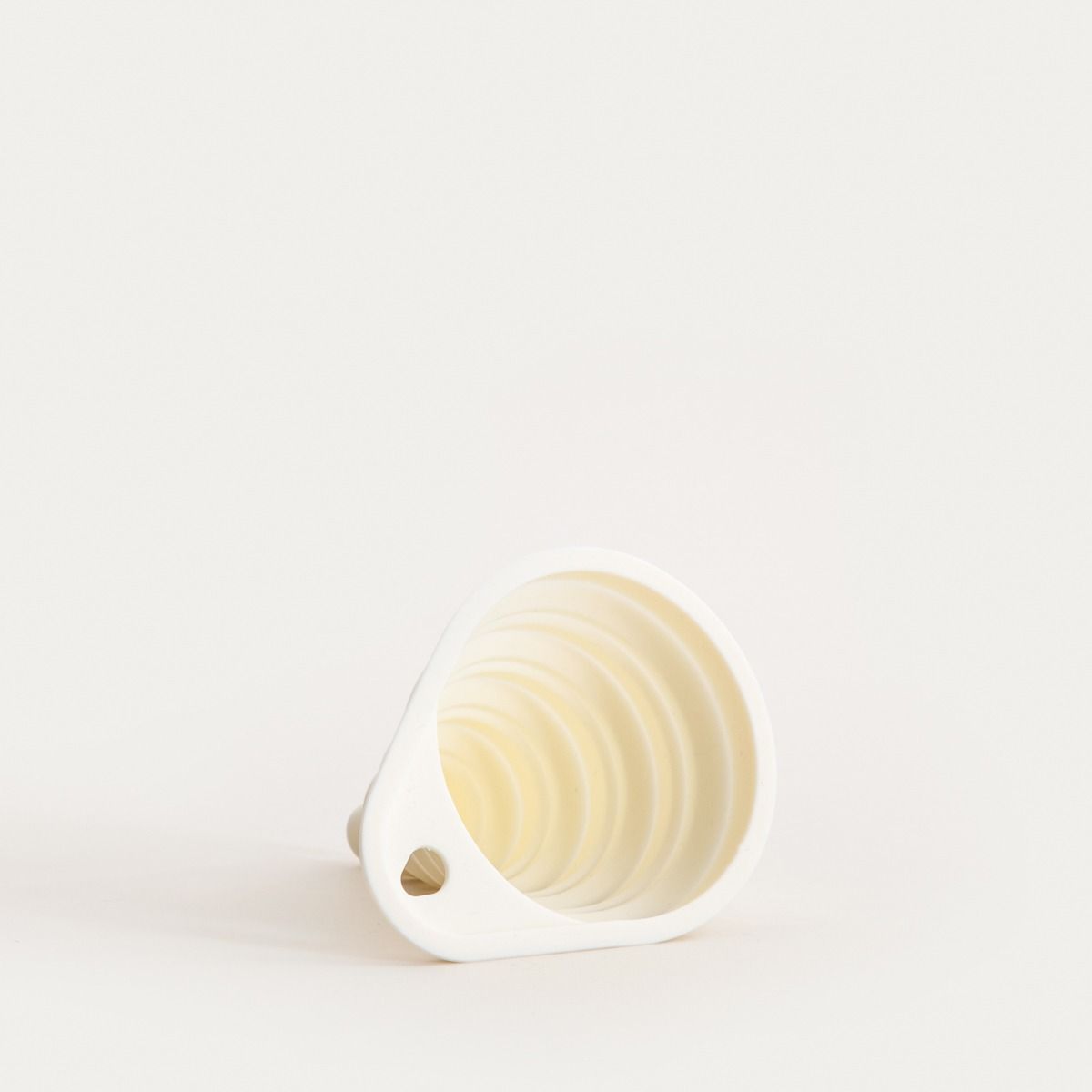 Lejek MOLLIS silikonowy, śmietankowy 11 cm