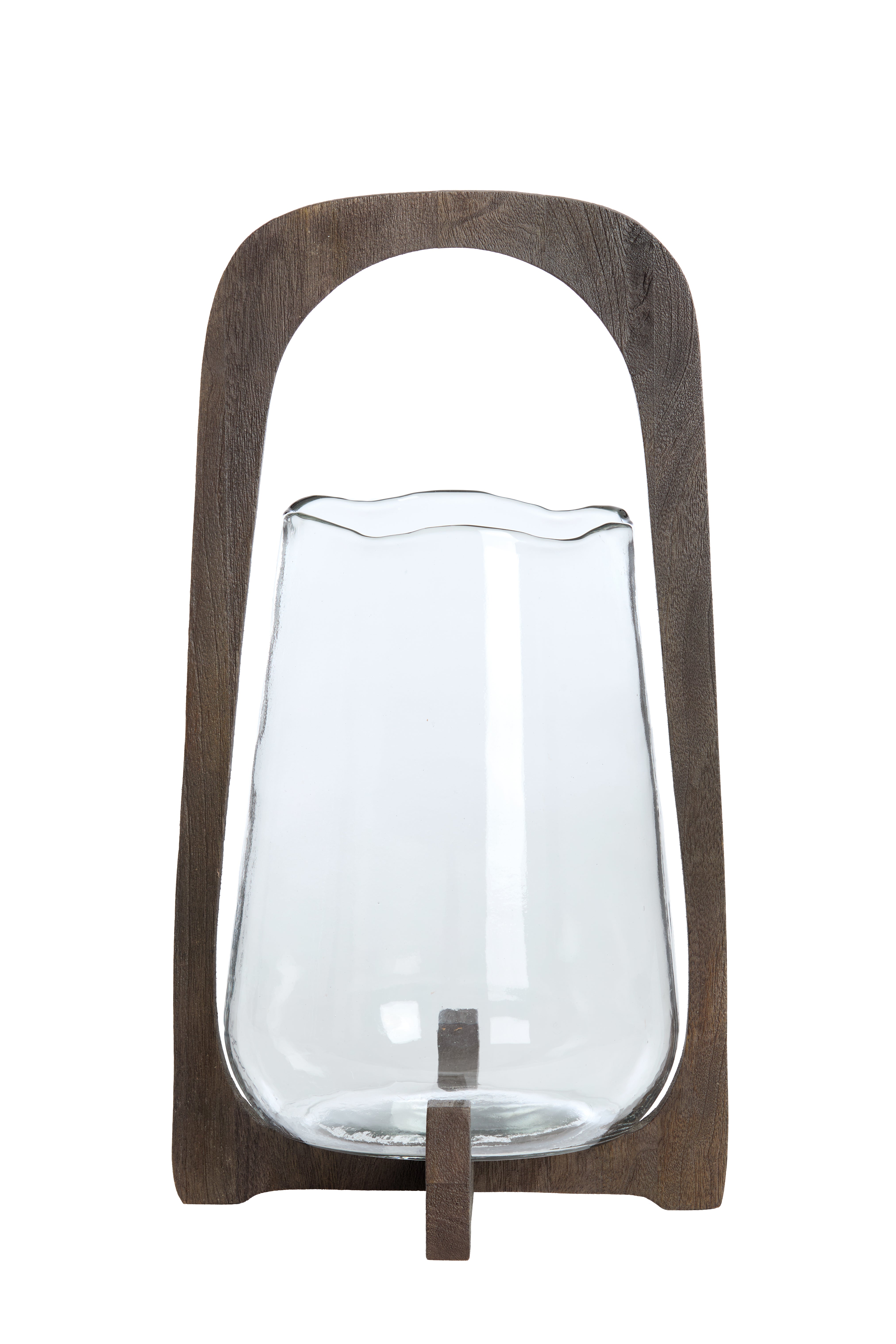 Light & Living windlicht ANOSY - Ø26x48cm - bruin