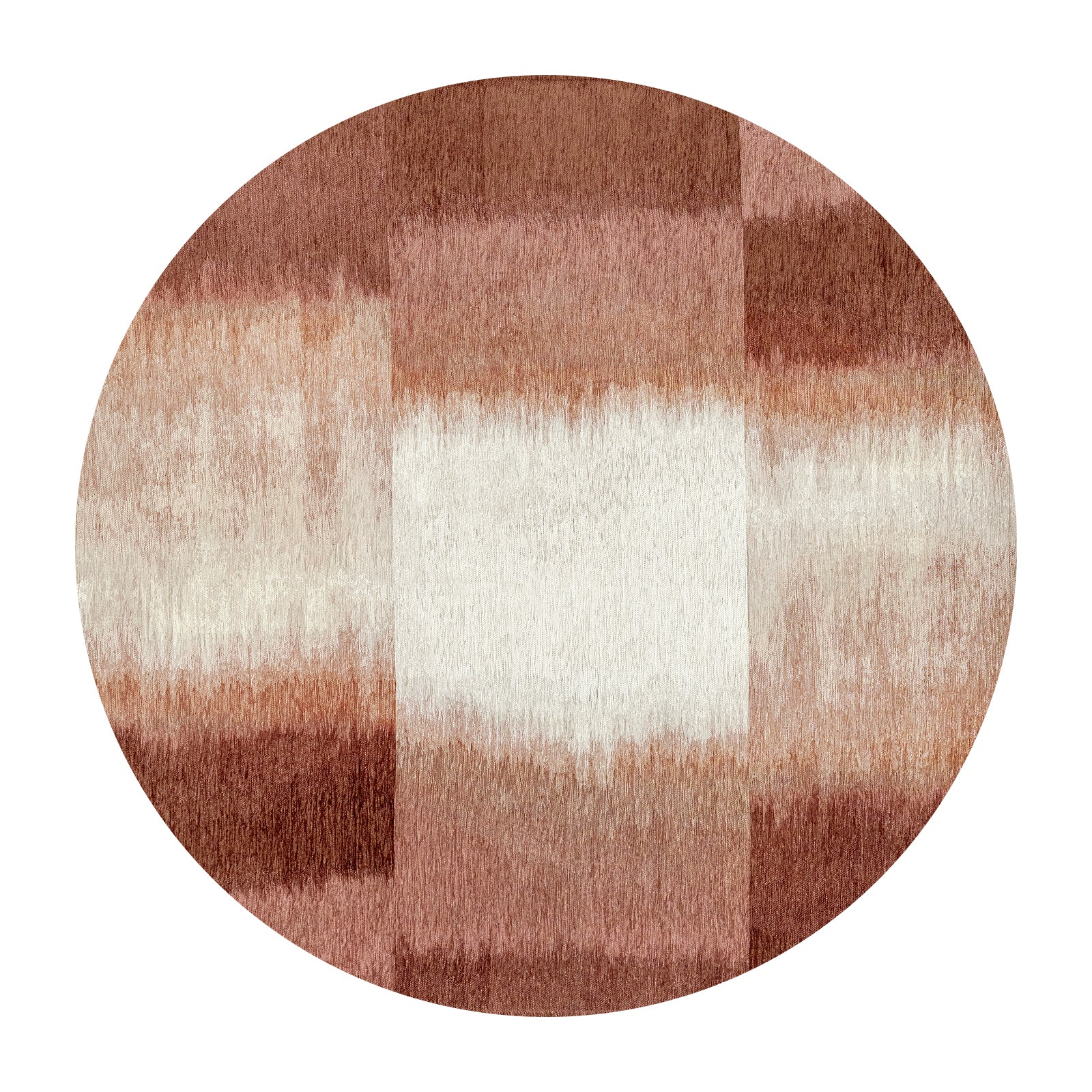 Ecorugs vloerkleed Rosebud - rood - 140x140cm