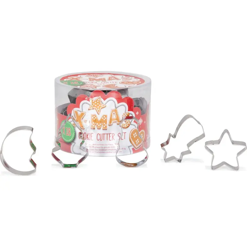 Ausstecher 18-teilig Weihnachten