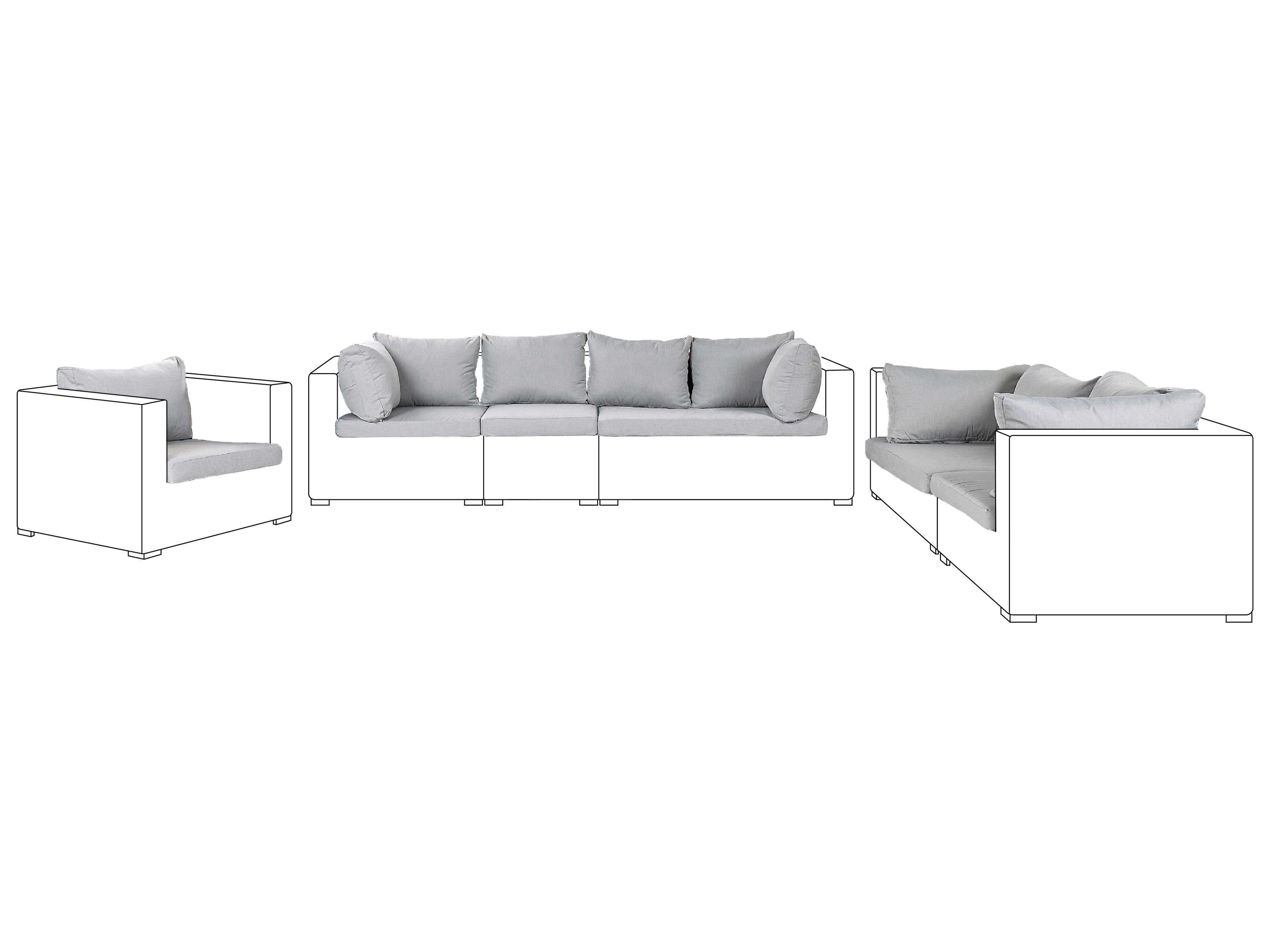 Outdoor Cushion Cover Set MAESTRO II Grey
