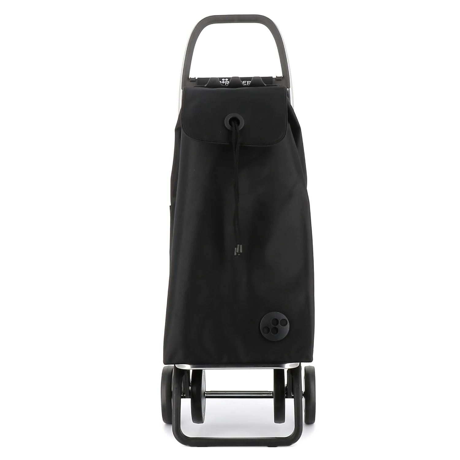 Rolser I-Max MF 4 Wheel Foldable Shopping Trolley - 15.35 in. W x 41.34 in. H x 12.6 in. D