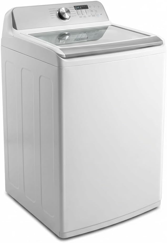4.5 cu. ft. Top Load Washer with Triple Action Impeller for Tough Dirt & Stains - Reduce Laundry Time with Accela Wash & Express Wash