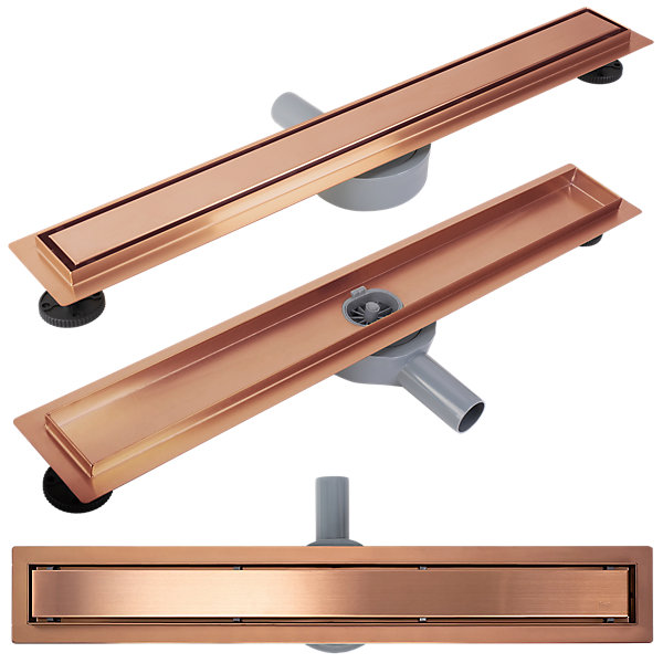 Drain Linéaire Rea Neox Pro 900 Brush Copper