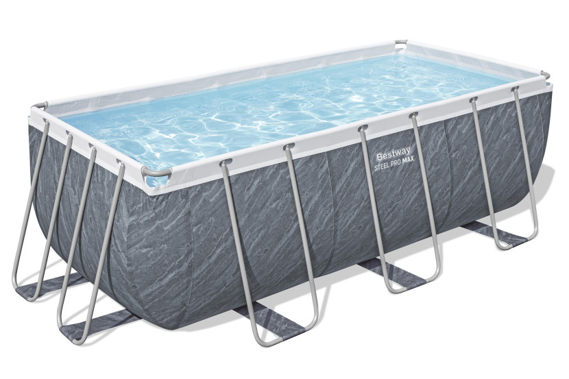 Basen ogrodowy stelażowy 412x201x122cm Bestway 56722-17w1