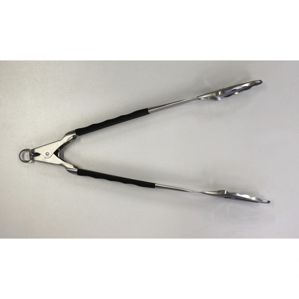 Grillzange, Länge: 44,5 cm, aus Edelstahl