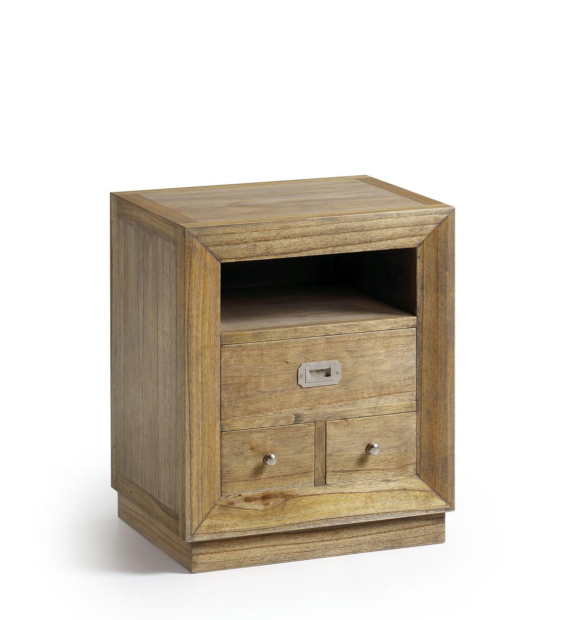 MERAPI - Table de chevet en bois marron