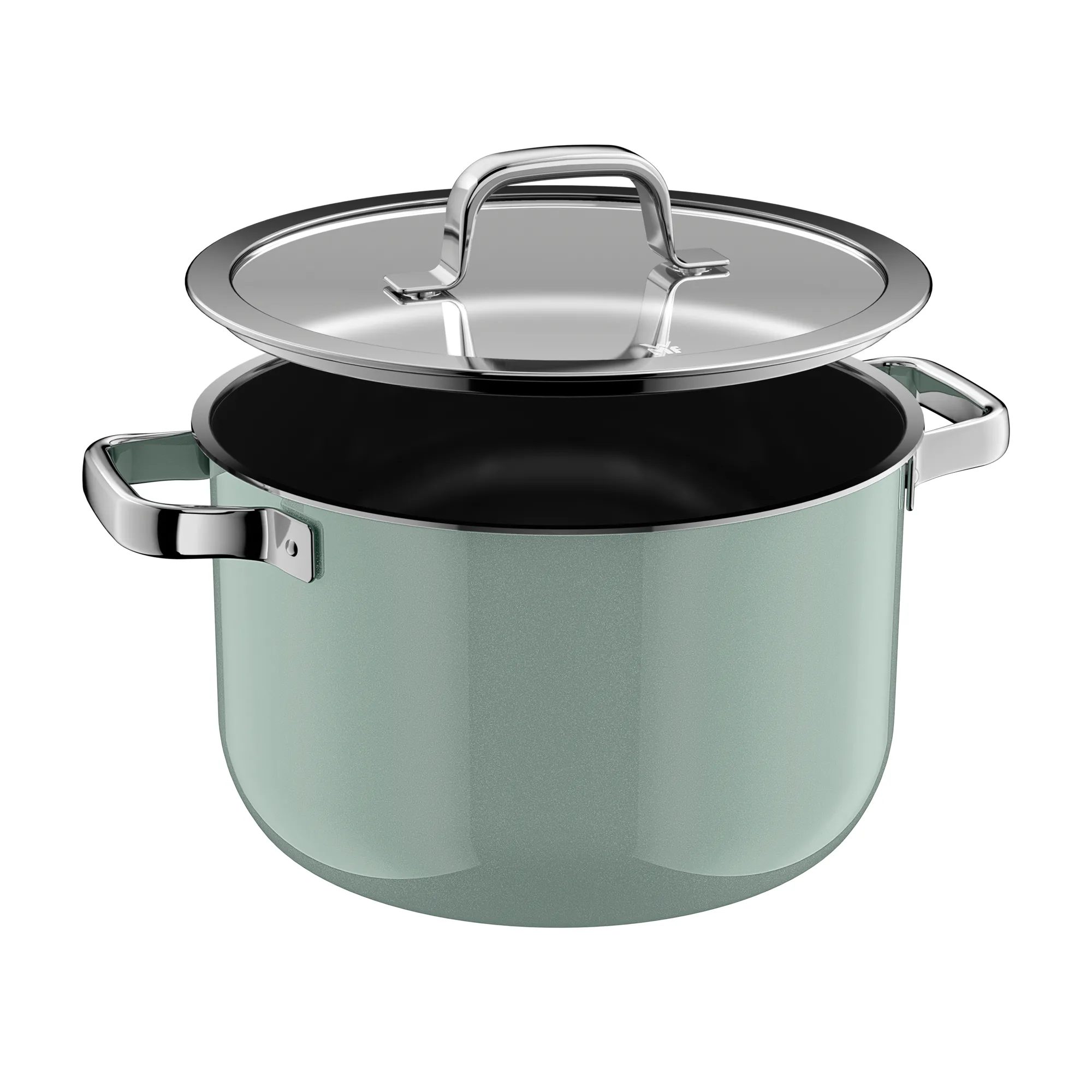 Fusiontec Mineral Pro, Soup Pot With Lid, 24 cm, Eucalyptus Haze