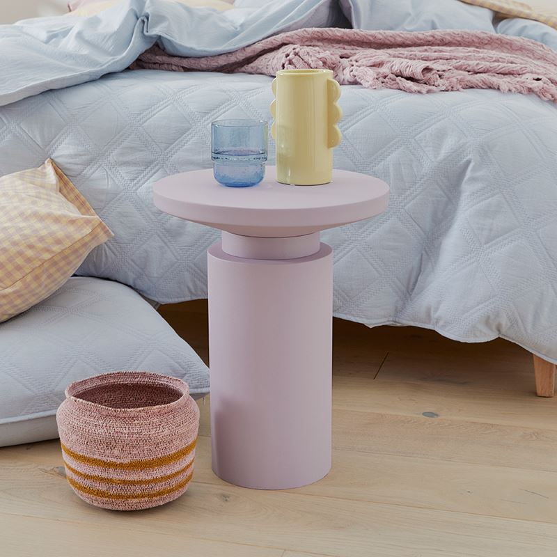 Sicily Mustard & Mauve Basket